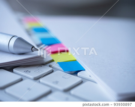 Business image of documents and personal computers Business image of documents and personal computers 93930897