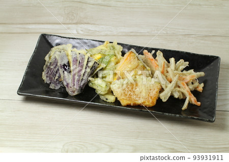 四種蔬菜天婦羅拼盤 93931911