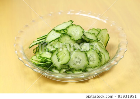黃瓜片，切成薄片 93931951