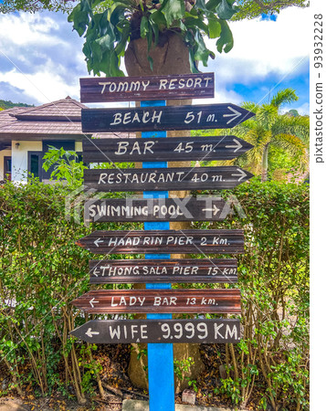 Haad Rin beach or Hat Rin in Ko Pha Ngan, Thailand Haad Rin beach or Hat Rin in Ko Pha Ngan, Thailand 93932228