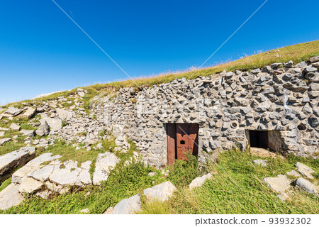 Bunker or Fortress of the Second World War - Italy-Austria Border 93932302