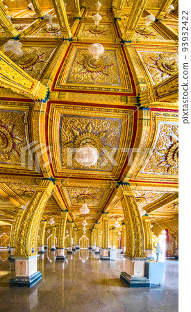 Wat Chantaram and Wat Tha Sung temple, Crystal Sanctuary 100 m long, in Uthai Thani, Thailand Wat Chantaram and Wat Tha Sung temple, Crystal Sanctuary 100 m long, in Uthai Thani, Thailand 93932422