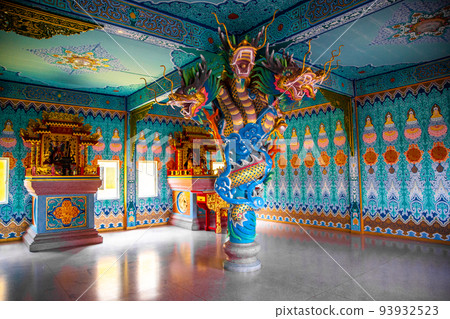 Chao Pho Nakharat Shrine or Chao Por Nakarat Chansen chinese temple in Nakhon Sawan, Thailand 93932523