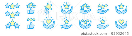 star, vector, vectors 93932645