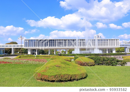 [廣島縣]秋天廣島和平紀念館本館 93933582