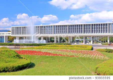 [廣島縣]秋天廣島和平紀念館本館 93933595