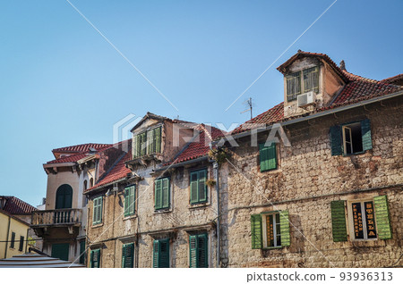 Split old town buildings Split old town buildings 93936313
