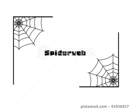 蜘蛛網矢量圖 93936857
