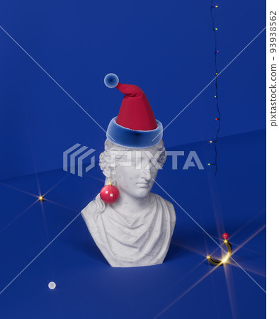 Happy New Year 2023. Christmas decoration. 3d render, 3d illustration. Happy New Year 2023. Christmas decoration. 3d render, 3d illustration. 93938562