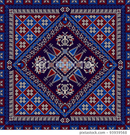 Decorative Palestinian pattern 8 Decorative Palestinian pattern 8 93939568