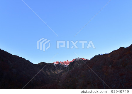 Machiga swamp, snow crown, Tanigawadake, Gunma prefecture Machiga swamp, snow crown, Tanigawadake, Gunma prefecture 93940749