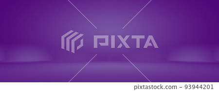Studio Background Concept - abstract empty light gradient purple studio room background for product. 93944201