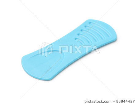 Small blue plastic disposable ice cream spoon Small blue plastic disposable ice cream spoon 93944487