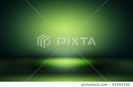 Luxury plain Green gradient abstract studio background empty room with space for your text and picture Luxury plain Green gradient abstract studio background empty room with space for your text and picture 93944580