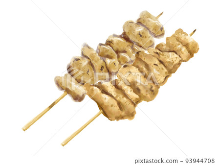Hand-drawn Yakitori _ Kawa 01 Hand-drawn Yakitori _ Kawa 01 93944708