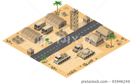 Module base camp object element for building design army armed Module base camp object element for building design army armed 93946249