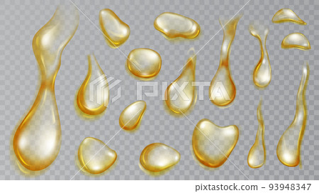 Translucent water drops Translucent water drops 93948347