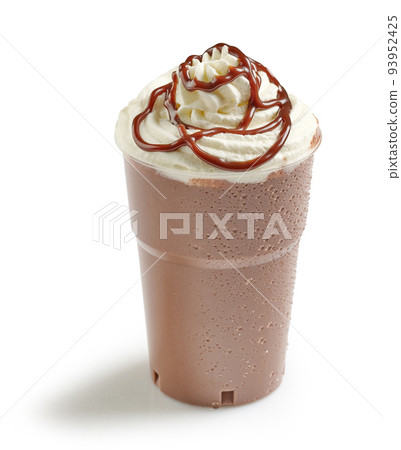 brown chocolate milkshake 93952425