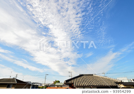 Autumn clouds 93954299