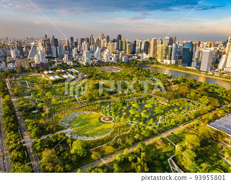 Benjakitti Park or Benchakitti forest park new design walkway in central Bangkok, Thailand Benjakitti Park or Benchakitti forest park new design walkway in central Bangkok, Thailand 93955801