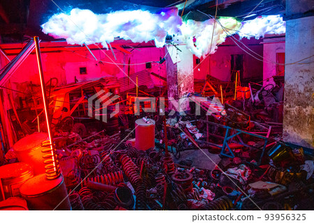 Awakening light festival in Chinatown, Bangkok, Thailand 93956325
