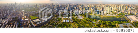 Benjakitti Park or Benchakitti forest park new design walkway in central Bangkok, Thailand Benjakitti Park or Benchakitti forest park new design walkway in central Bangkok, Thailand 93956875