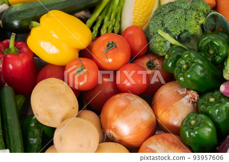 很多蔬菜 93957606