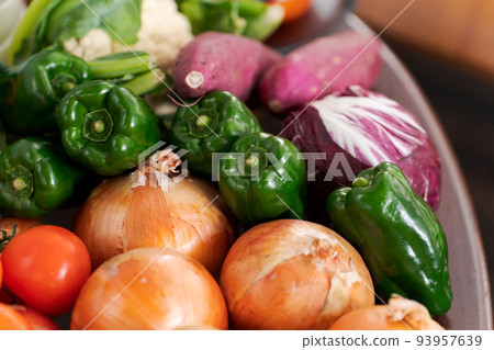 很多蔬菜 93957639