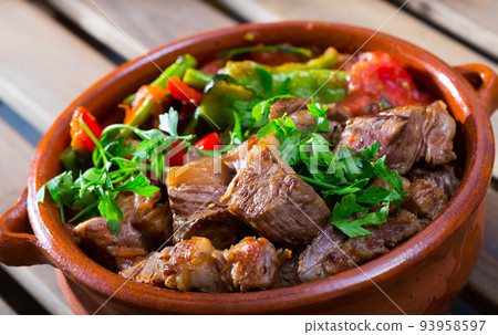 Bulgarian dish Gyuvech 93958597