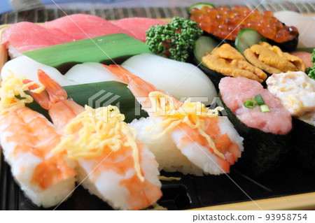 delicious shrimp sushi delicious shrimp sushi 93958754