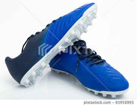 Footbal boots. Soccer boots. Isolated on white closeup Footbal boots. Soccer boots. Isolated on white closeup 93958993