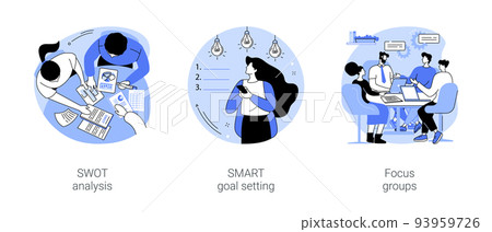 Software analysis isolated cartoon vector illustrations se 93959726