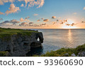 Sunset at Manzamo, Okinawa 93960690