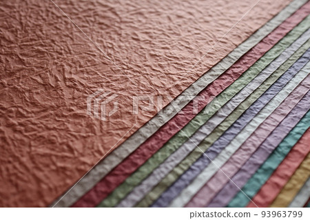 使用日本紙的日式圖形材料 93963799