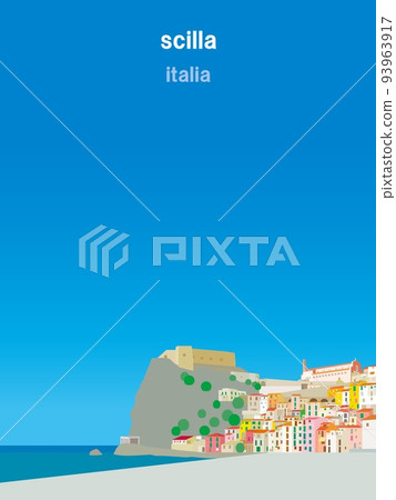 Scilla scilla Calabria calabria Italy italia Scilla scilla Calabria calabria Italy italia 93963917