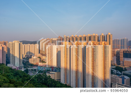 5 May 2022, cityscape of Junk Bay, Tseung Kwan O, HK 5 May 2022, cityscape of Junk Bay, Tseung Kwan O, HK 93964050