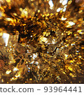 Background photo texture material with gold-colored holographic flakes 93964441