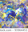 Aurora vivid color holographic flakes spread over the background photo texture material 93964451