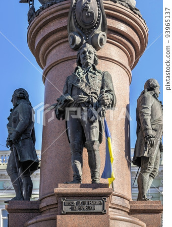 Monument to Catherine the Great in Odessa, Ukraine 93965137