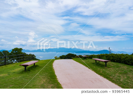 安治龍山公園 瀨戶內海(香川縣高松市) 安治龍山公園 瀨戶內海(香川縣高松市) 93965445