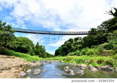 Takimi Bridge, Harajiri Falls, Niagara of the East, Oita Bungo Ono Geopark, Bungo Ono City, Oita Prefecture 93965504