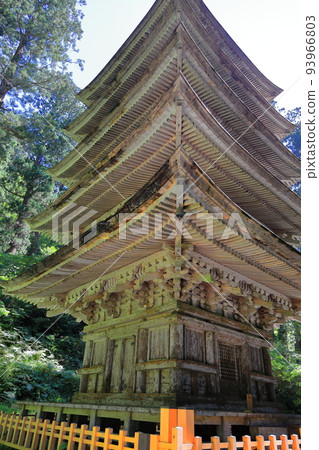 Hagurosan National Treasure Five-storied Pagoda 93966803