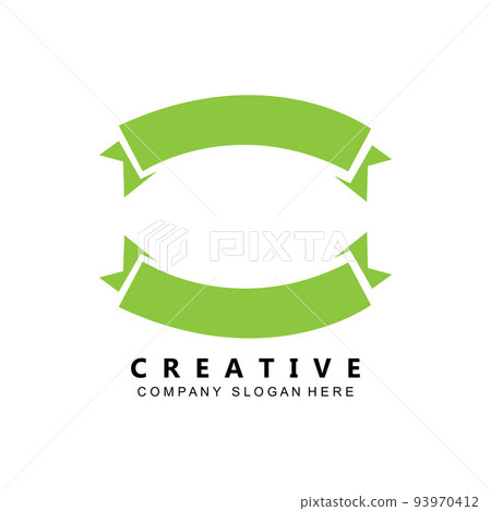 simple decoration banner logo vector symbol simple decoration banner logo vector symbol 93970412