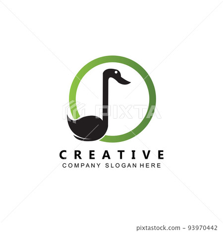 simple music rhythm note logo vector symbol 93970442