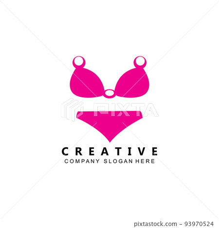 summer sexy women's clothing bikini logo icon symbol summer sexy women's clothing bikini logo icon symbol 93970524