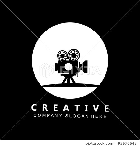 video camera, film player and recorder logo icon symbol video camera, film player and recorder logo icon symbol 93970645