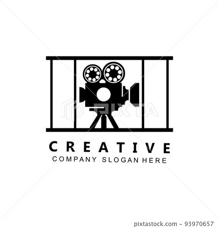 video camera, film player and recorder logo icon symbol video camera, film player and recorder logo icon symbol 93970657