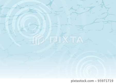 Illustration of the surface of the pond and water ripples 93971719