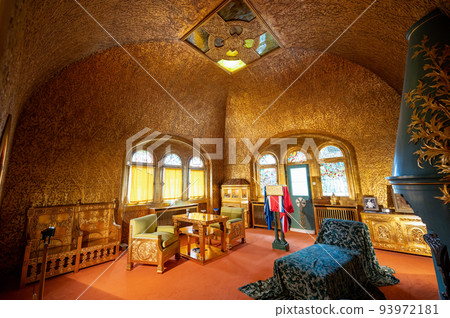 Pelisor Castle interior in Romania Pelisor Castle interior in Romania 93972181