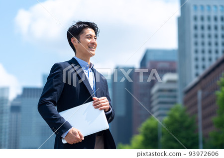 Business engineer computer office casual businessman Business engineer computer office casual businessman 93972606